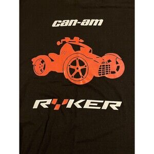 NEW Ryker Can-Am 3 Wheel Motorcycle Logo T-Shirt 2XL Biker Black 900 Sport Rally